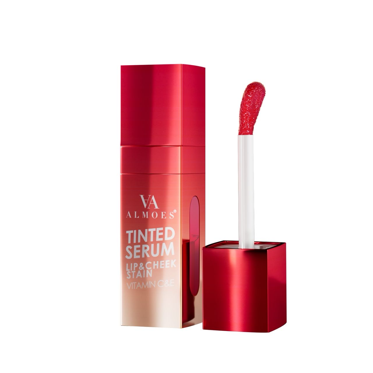 سيروم ألموس الملون للشفاه والخدود بفيتامين سي و اي  –  10مل