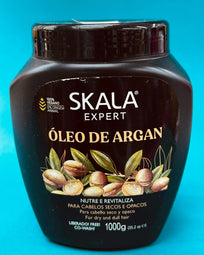 Scala Cream with Argan Oil Extract to Nourish and Moisturize Hair - 1000g