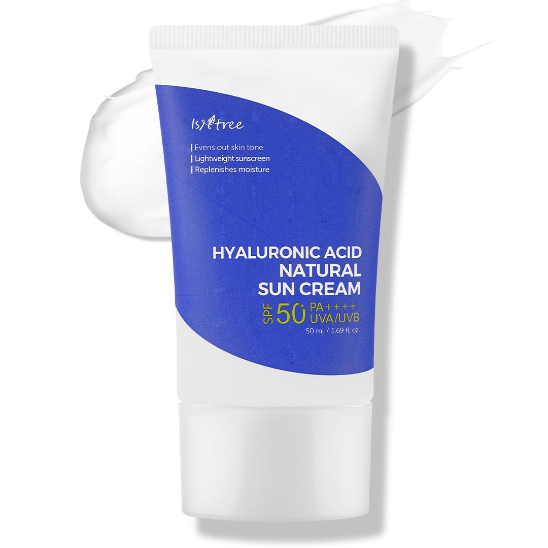 Isentree Natural Sunscreen with Hyaluronic Acid - 50ml