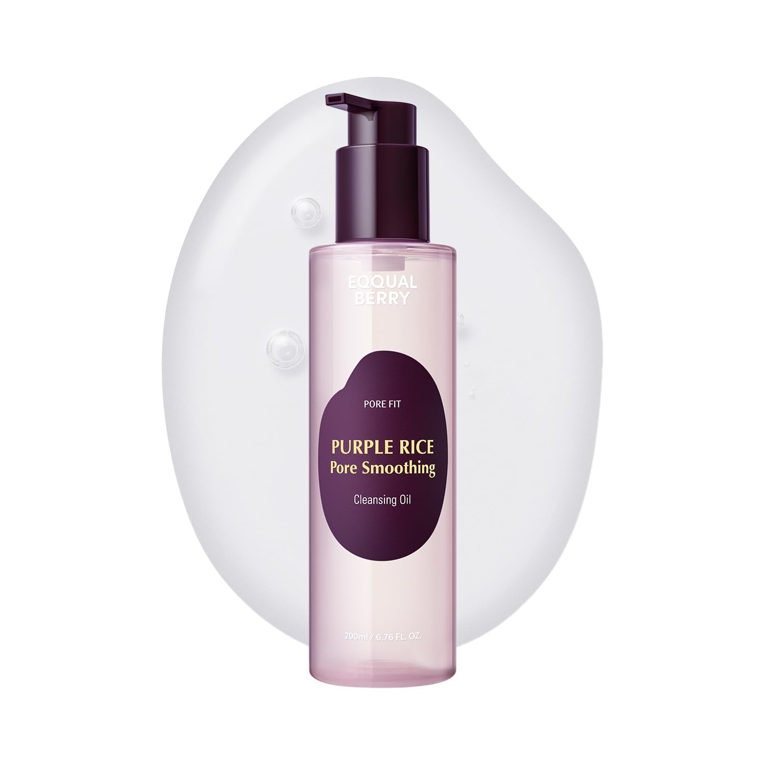 Equal Berry Purple Rice Pore Cleansing Oil-In-One Wash - 200ml
