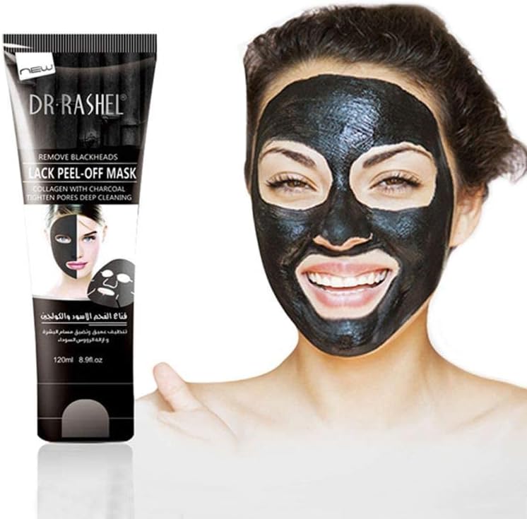 Dr. Rashel Blackhead Peel-Off Mask with Charcoal and Collagen - 120g