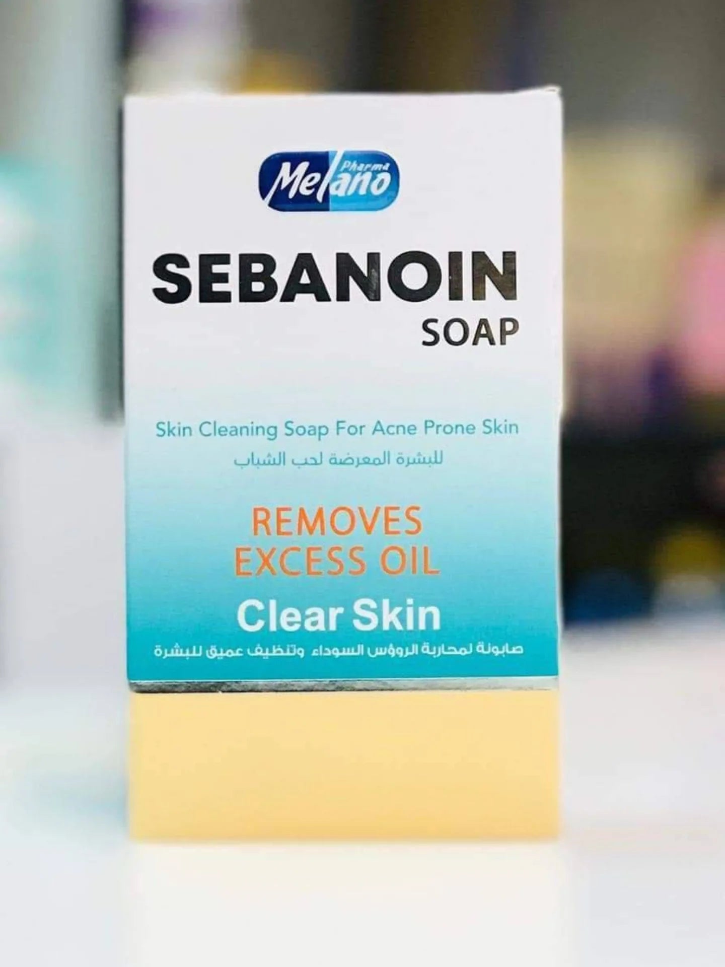 Melano Sepanoin Soap for Fighting Blackheads and Deep Cleansing of the Skin - 100g