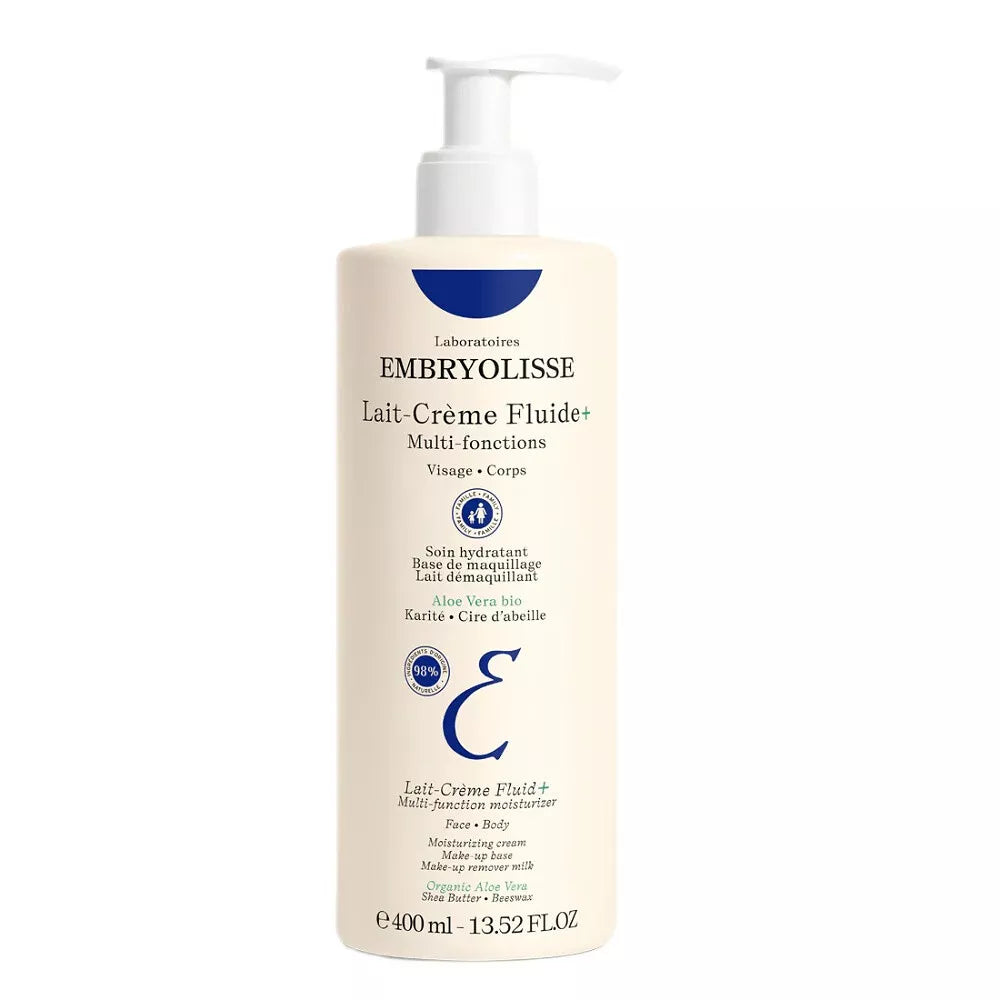 Embryolisse Fluid Plus Multi-Purpose Moisturizer for Face and Body - 400ml