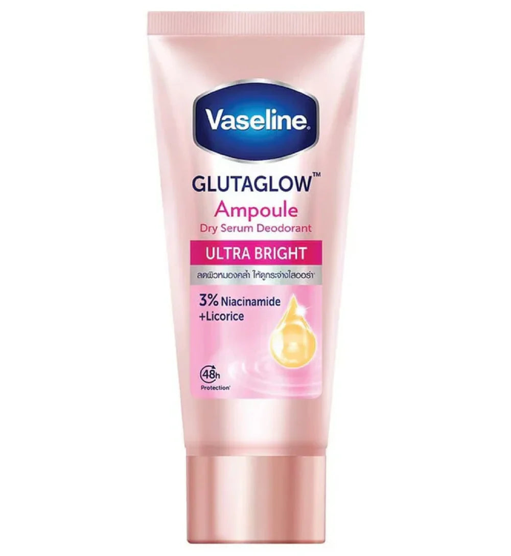 Vaseline Gluta Glow Ultra Bright Dry Deodorant Ampoule - 45ml