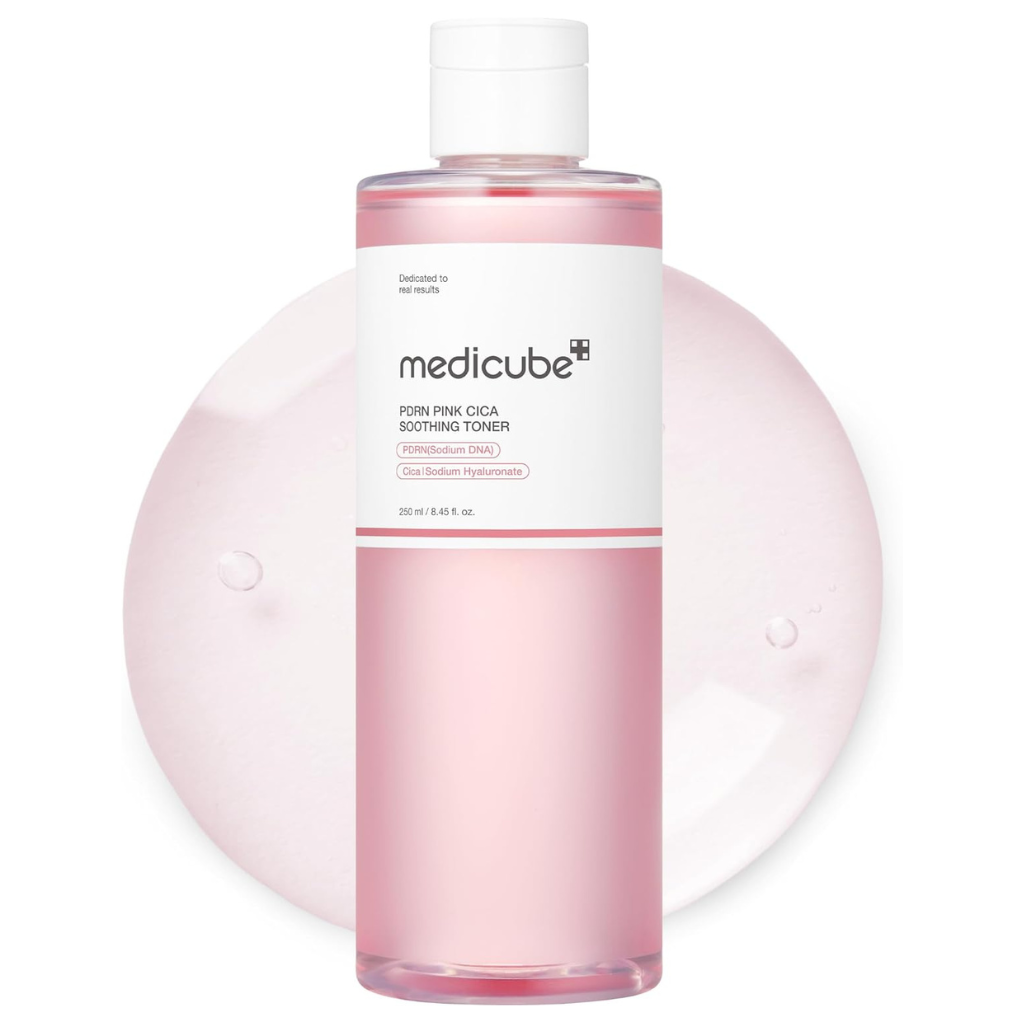 Medicube Soothing Pink Toner with PDRN and Cica - 250ml