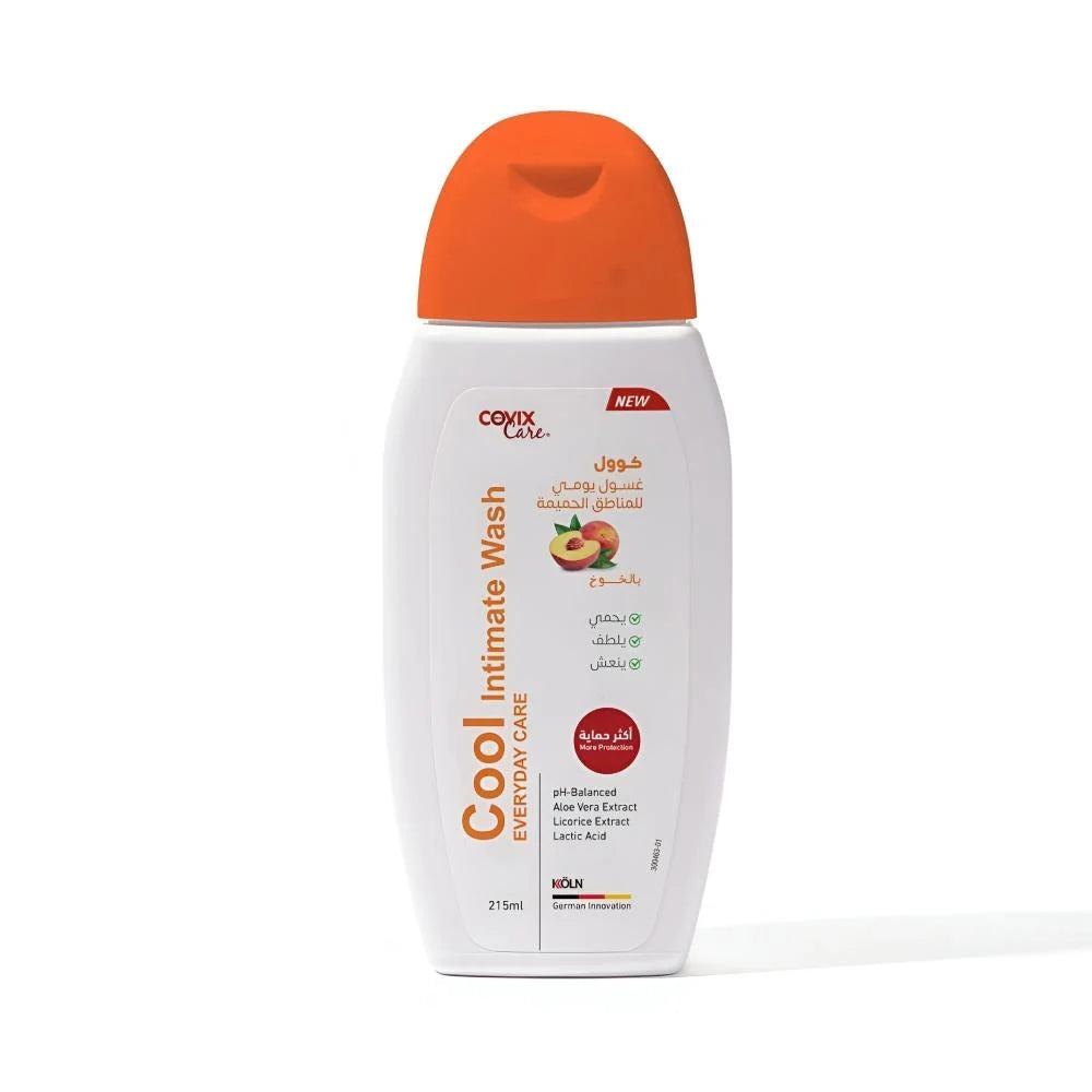 Cofix Cool Daily Intimate Wash Peach Scent - 215ml
