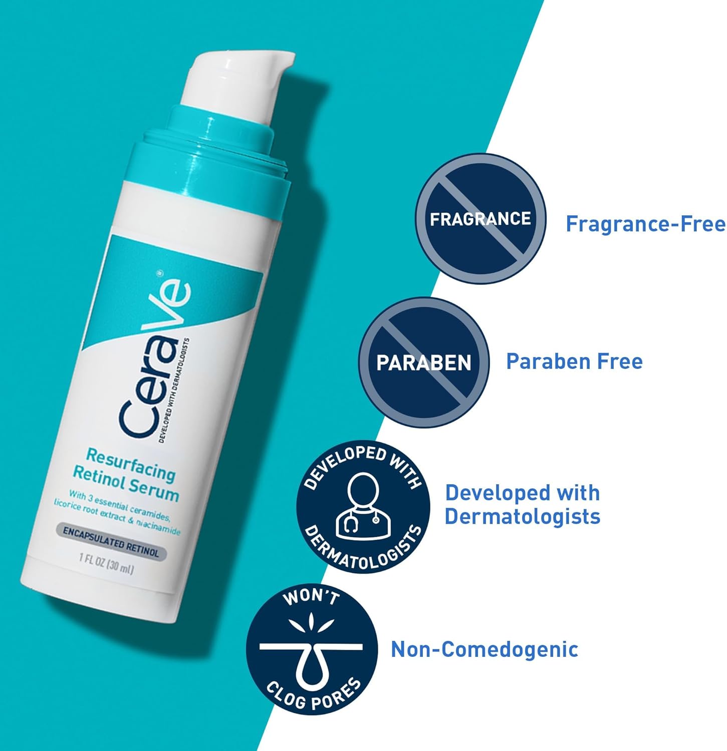 CeraVe Retinol Skin Renewing Serum - 30ml