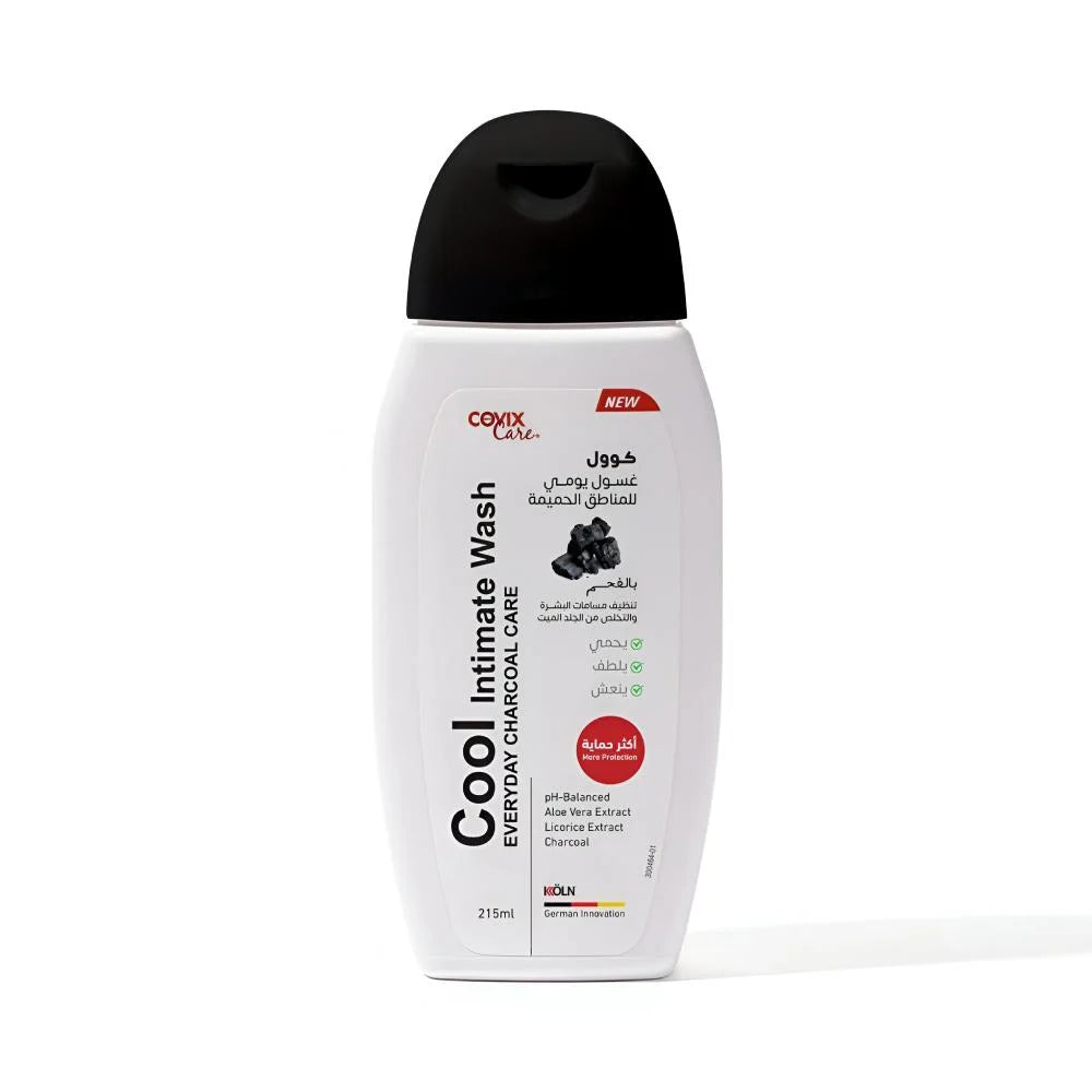 Cofix Cool Daily Intimate Wash with Charcoal - 215ml