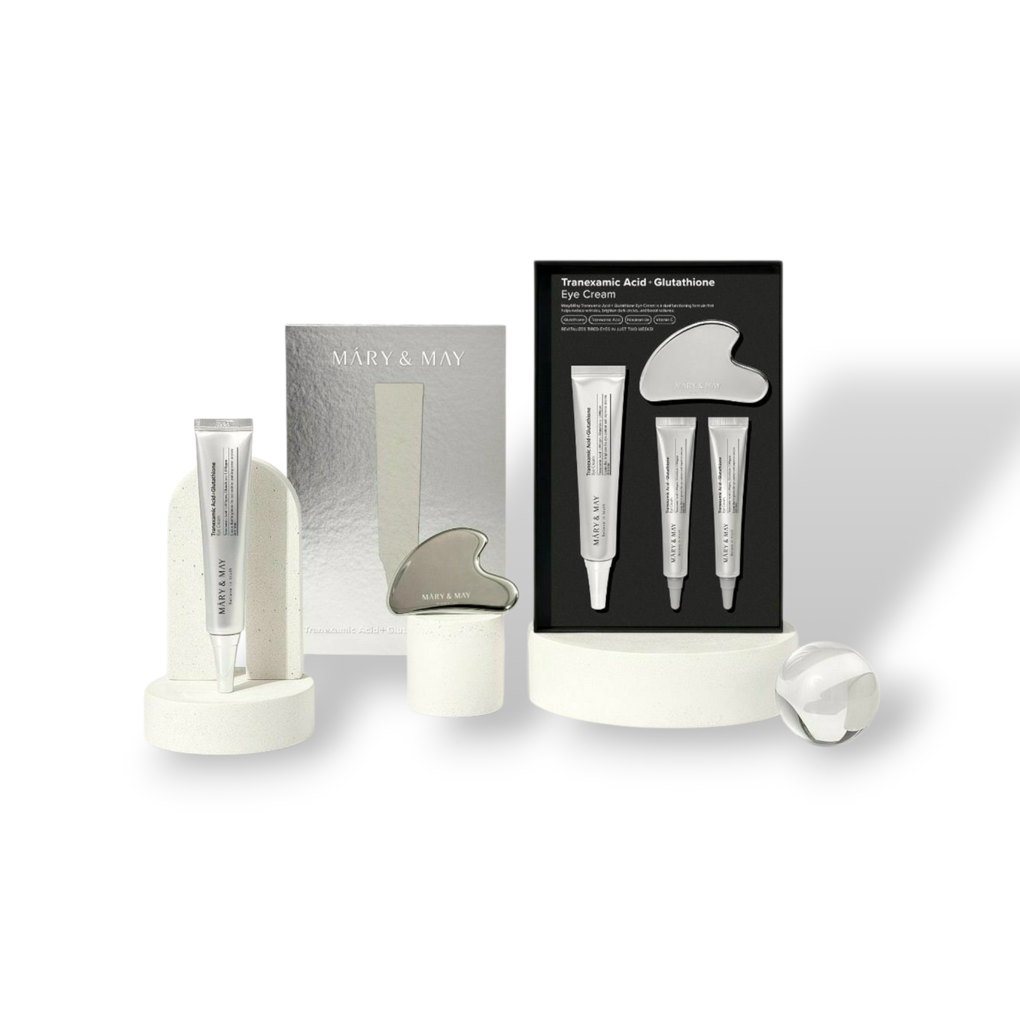 Mary & May Tranexamic Acid & Glutathione Eye Cream Set