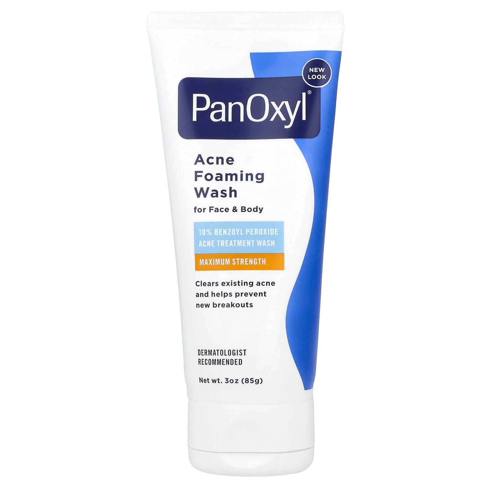 PanOxyl Acne Wash 10% Benzoyl Peroxide - 156g