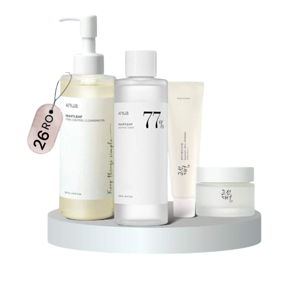 المجموعة المثالية للبشرة الدهنية والمختلطة