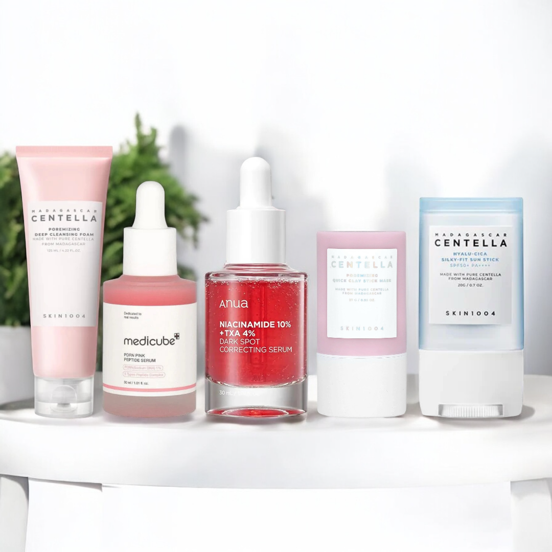 Complete care set for oily skin