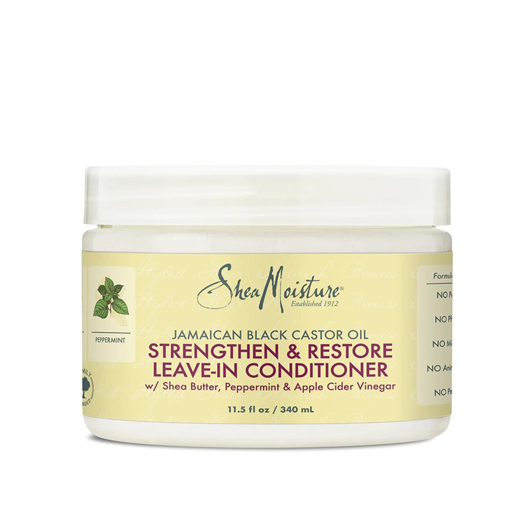 Shea Moisture Jamaican Black Castor Oil Leave-In Conditioner - 340ml