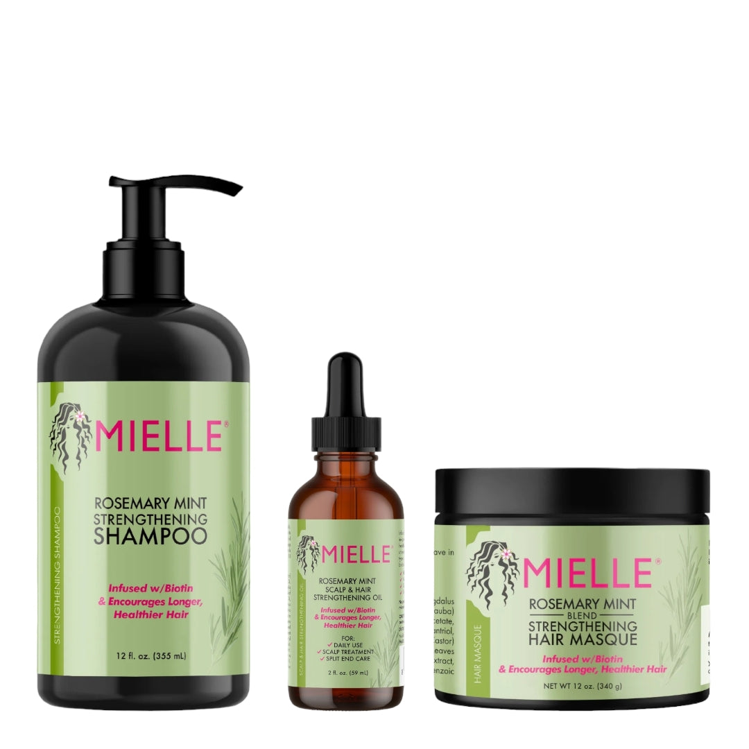 Millie Rosemary & Mint Hair Care Set - 3 Pieces