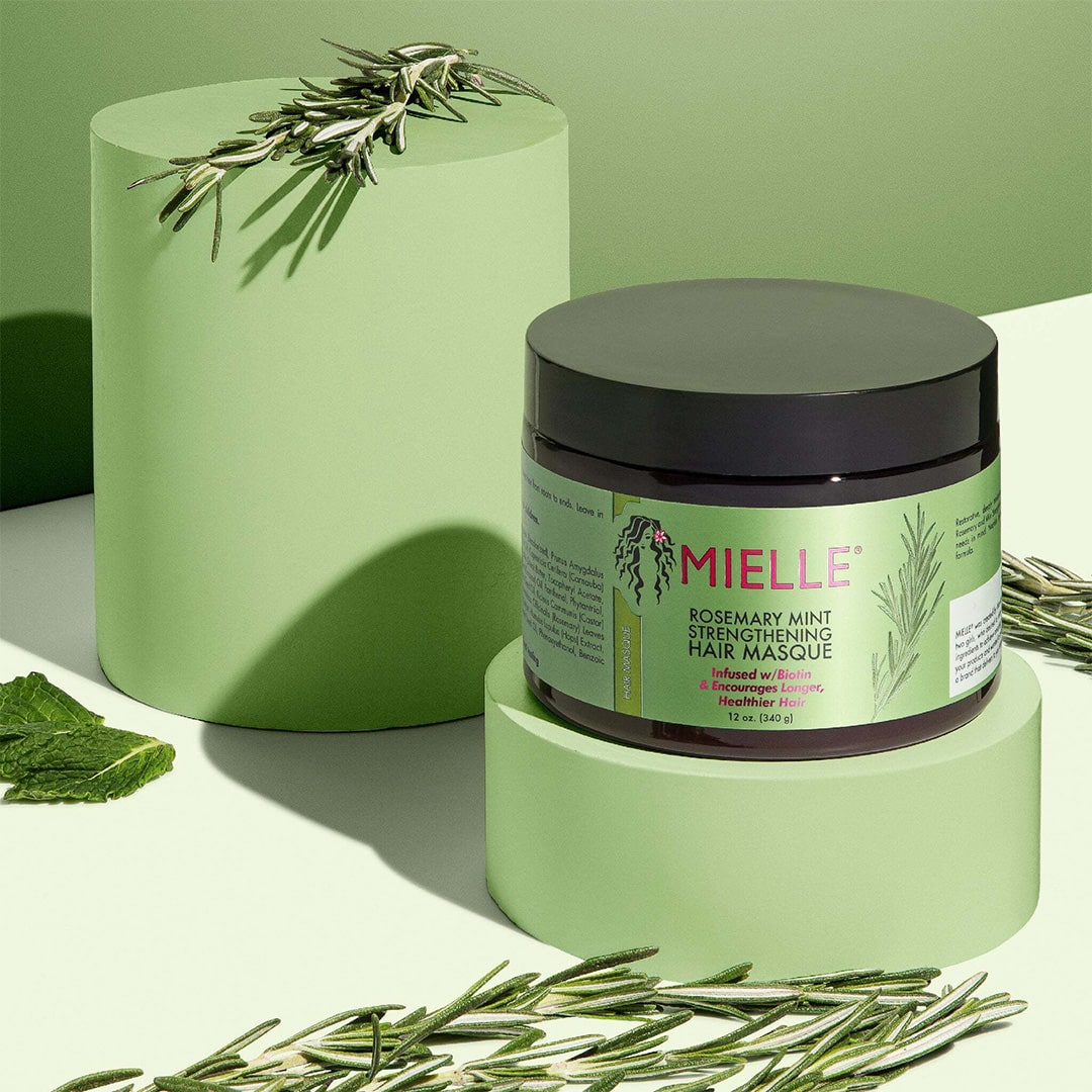 Rosemary & Mint Strengthening Hair Mask by Mielle - 340g