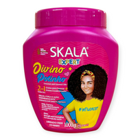 Scala Divino Botinho 2 in 1 Moisturizing, Nourishing and Detangling Cream for Curly Children's Hair - 1000g