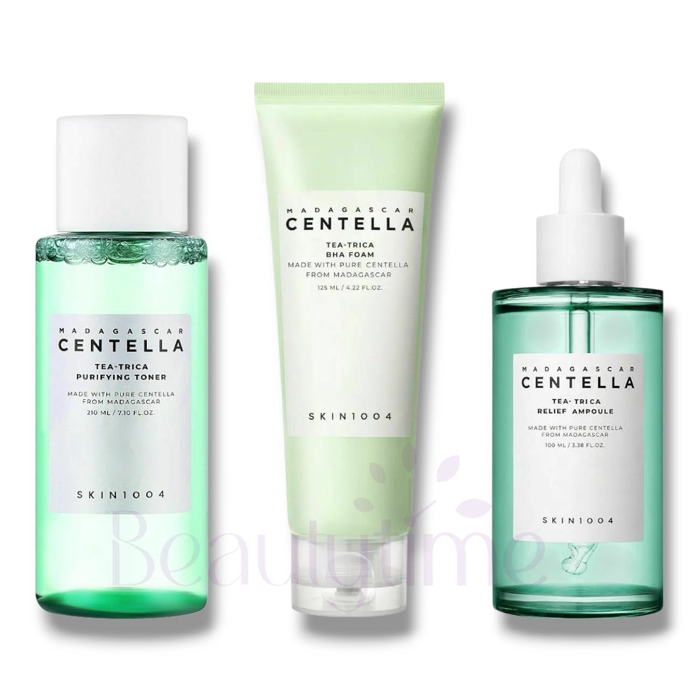 Skin 1004 Tea-Trica Purifying and Soothing Skin Care Set - 3 Pieces