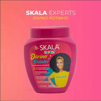 Scala Divino Botinho 2 in 1 Moisturizing, Nourishing and Detangling Cream for Curly Children's Hair - 1000g