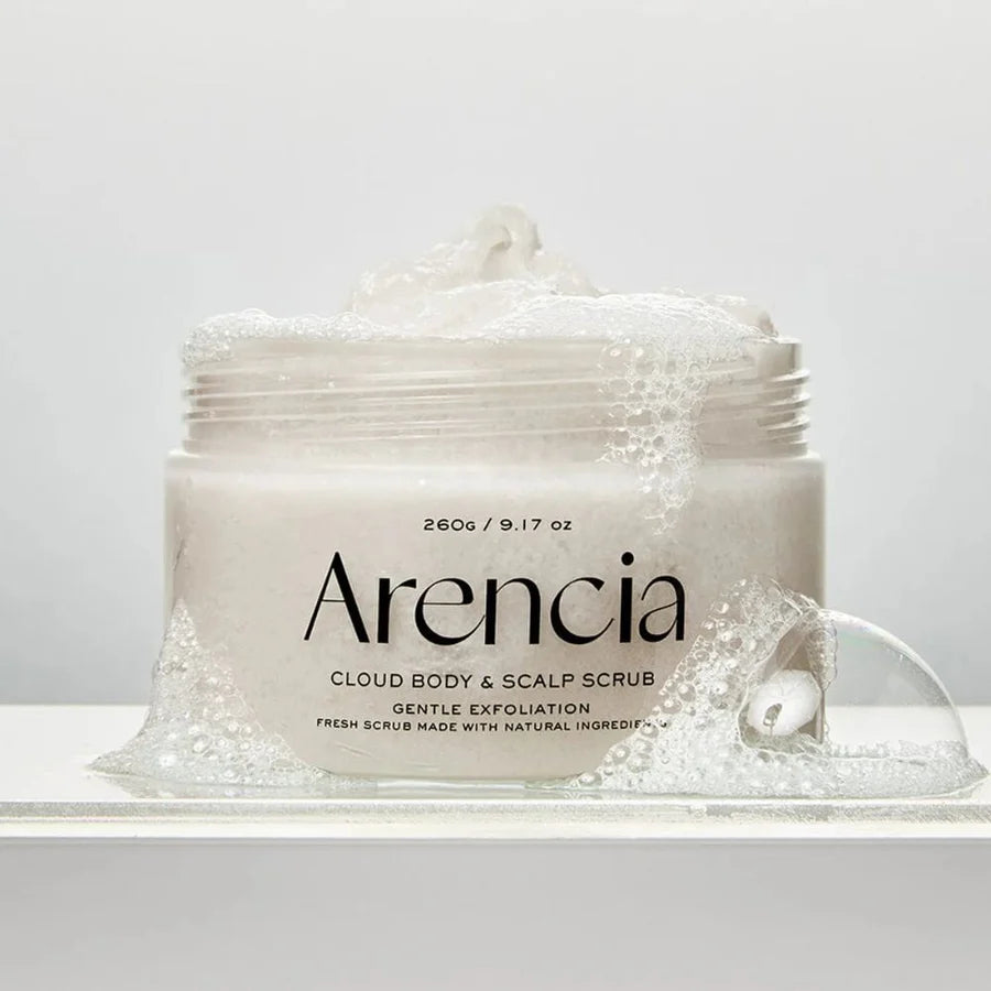 Arincia White Tea & Neroli Body & Scalp Scrub - 260g