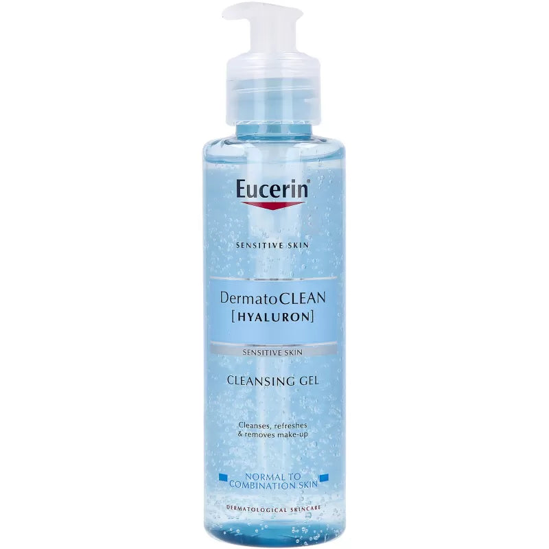 Eucerin Dermatoclean Hyaluron Cleansing Gel for Sensitive Skin - 200ml