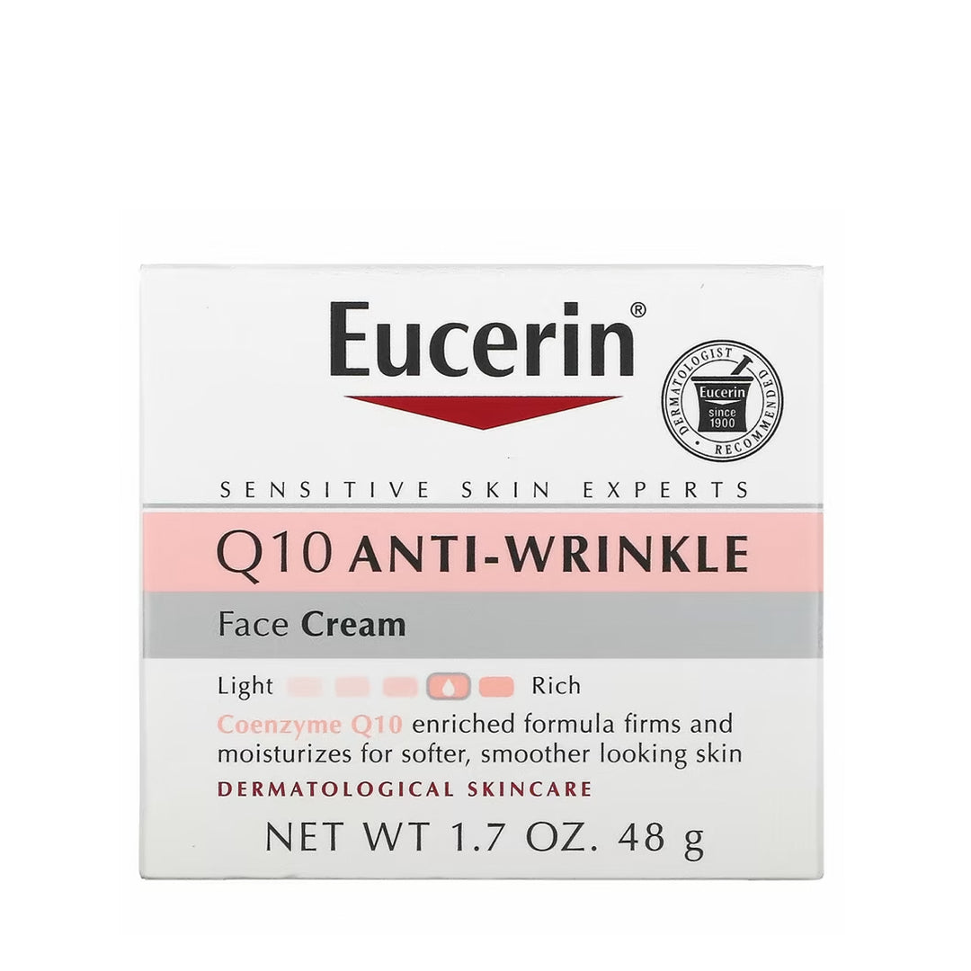 Eucerin Q10 Anti-Wrinkle Cream - 48g