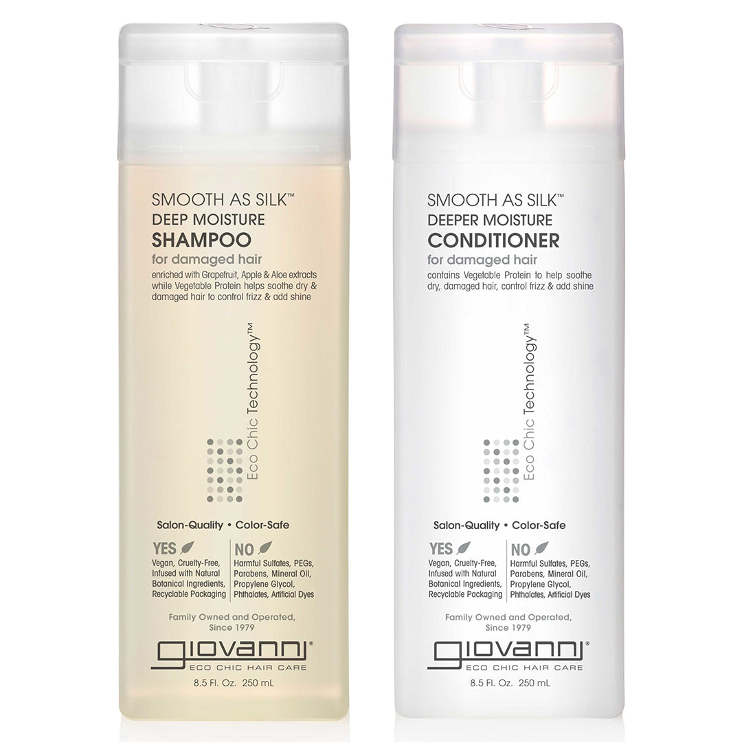 Giovanni Deep Moisture Shampoo & Conditioner - 2pcs