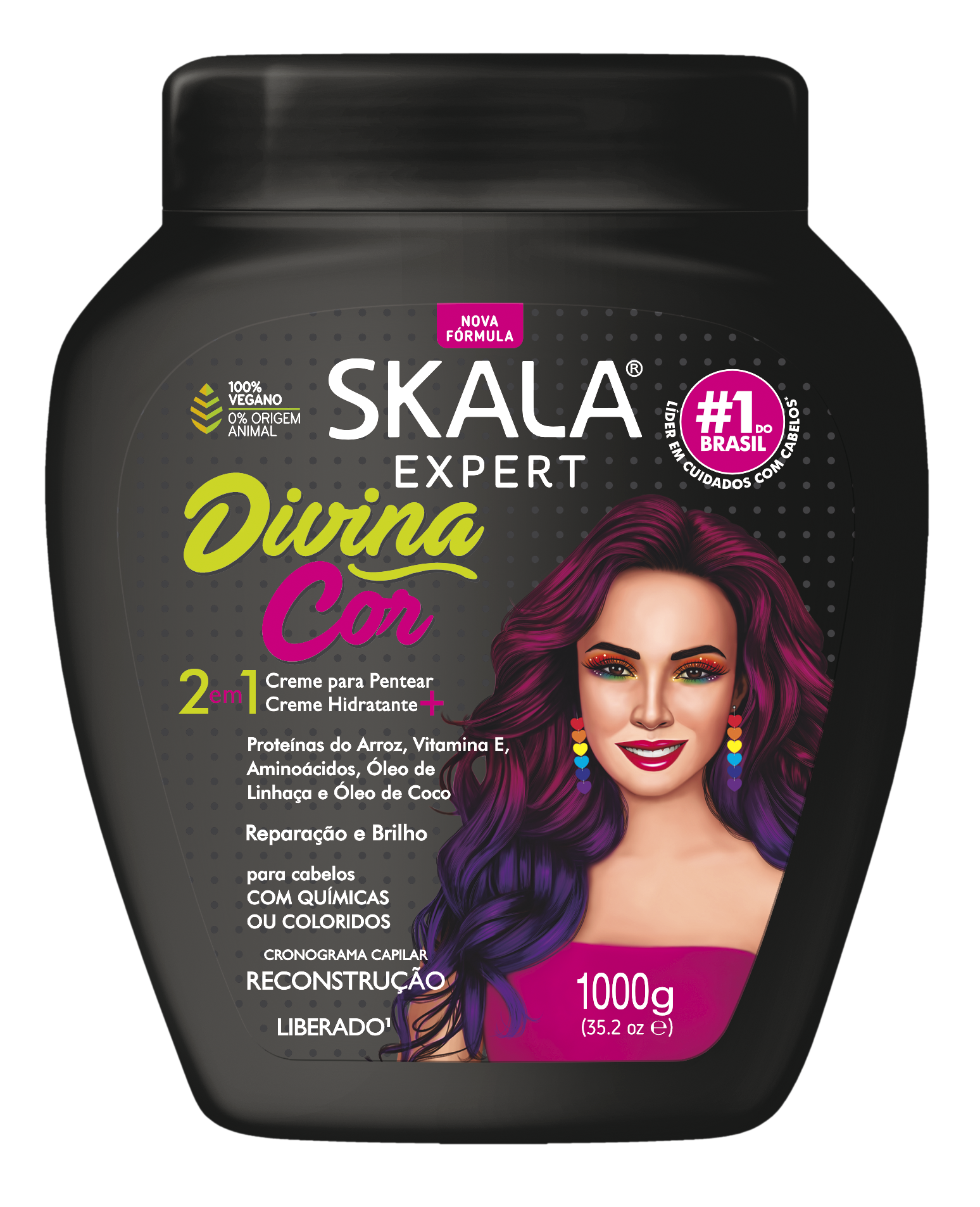 Scala Expert 2 in 1 Hair Treatment Cream - 1000g