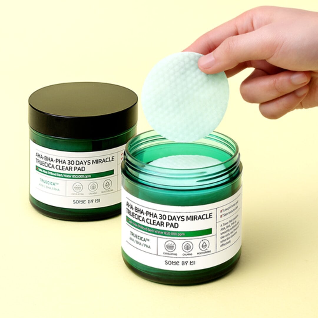 رقع تونر المعجزة القطنية تروسيكا للتنظيف - 70 قطعة