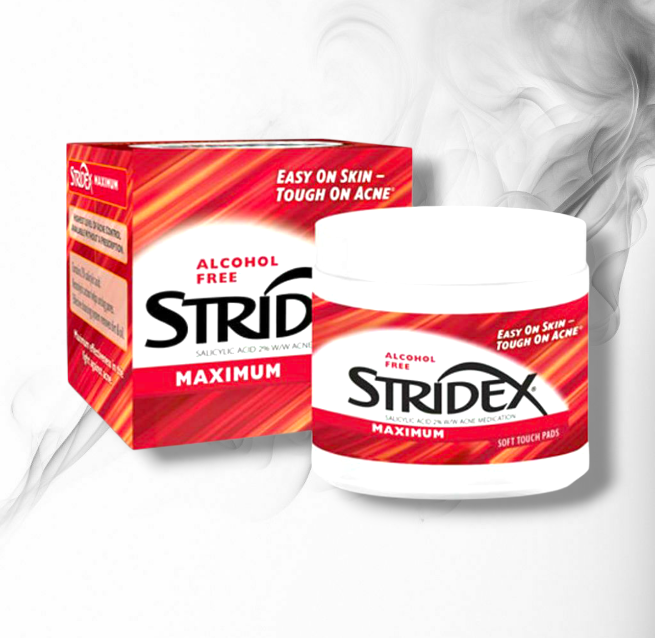 ستريديكس قطع قطنية للسيطرة على حب الشباب - 55قطعة