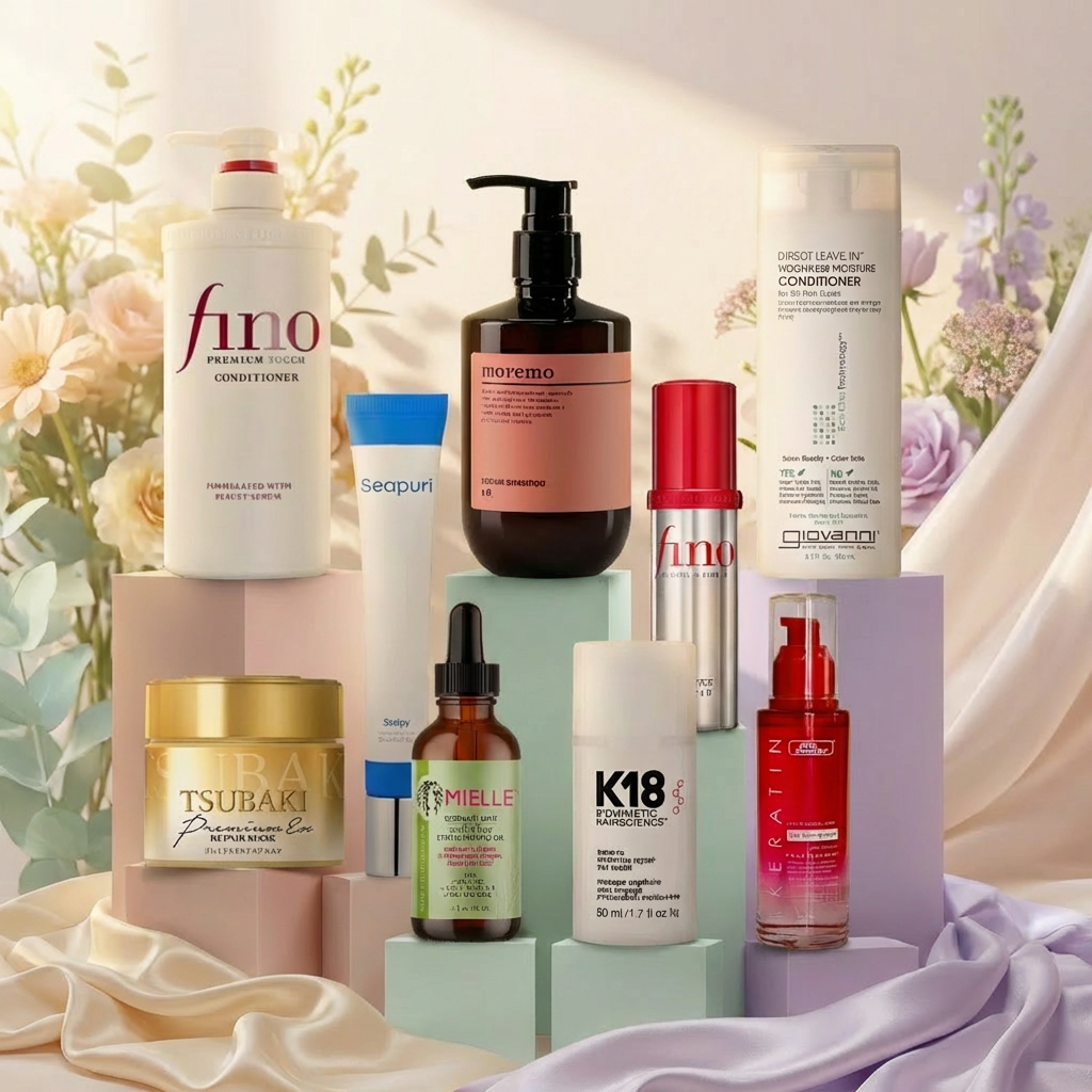 روتين يومي للعناية بالشعر الجاف