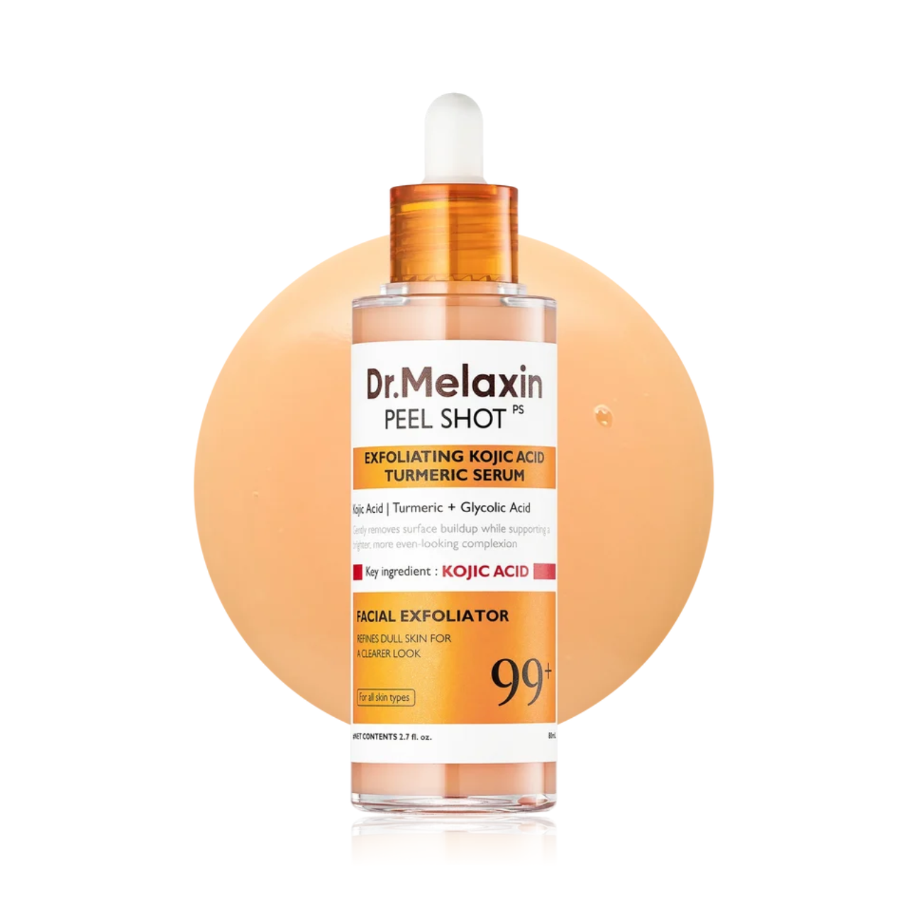Dr. Melaxin Kojic Acid &amp; Turmeric Facial Exfoliating Serum – 80ml