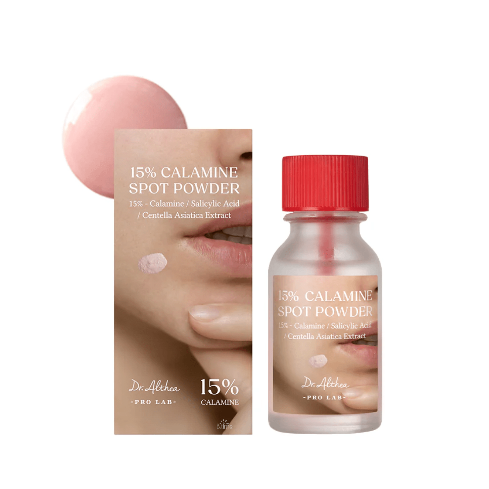 مسحوق كالامين 15% لمكافحة البقع من د. ألثيا – 15مل
