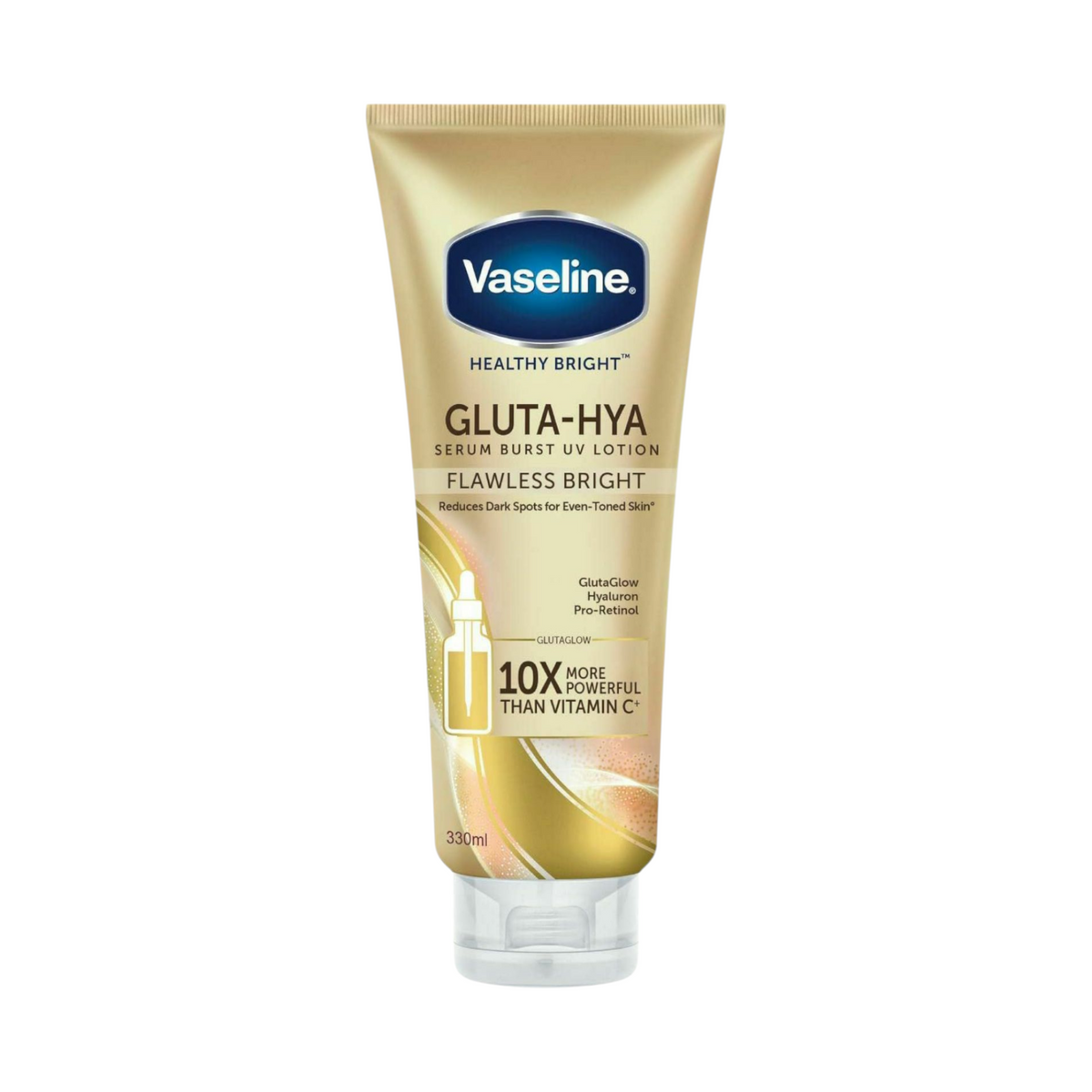 Vaseline Gluta-Hya Serum Burst Lotion with Sunscreen – 330 ml