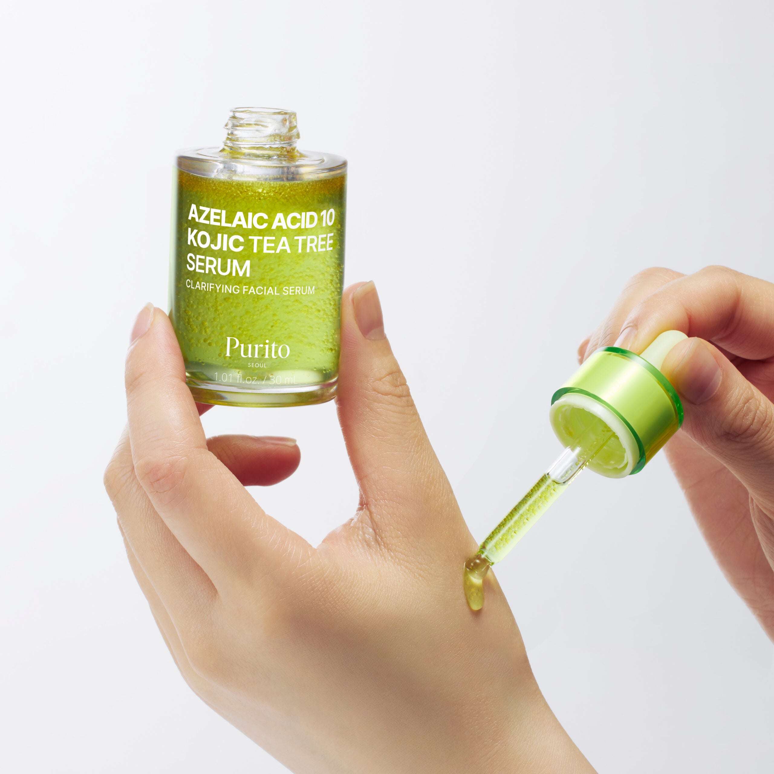 Purito Azelaic Acid 10%, Kojic Acid &amp; Tea Leaf Serum – 30ml