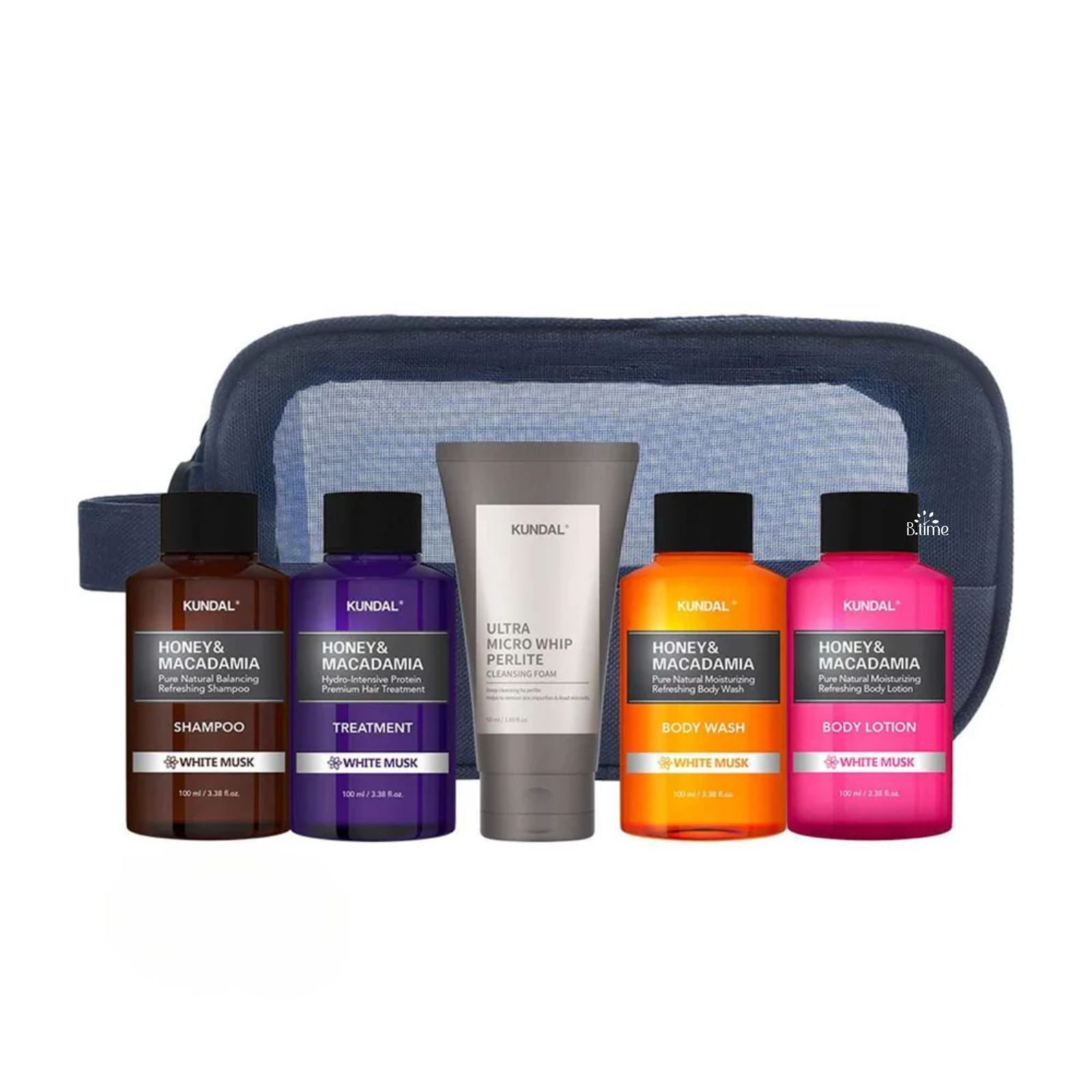 Condal White Musk Travel Set for Hair and Body Care – 5 Pieces