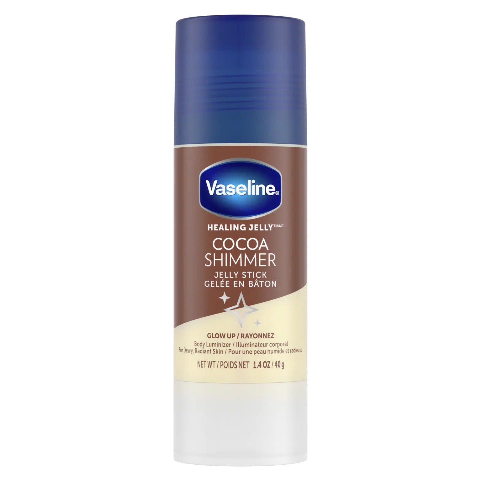Vaseline Cocoa Butter Jelly Stick Moisturizing Body Balm - 40g