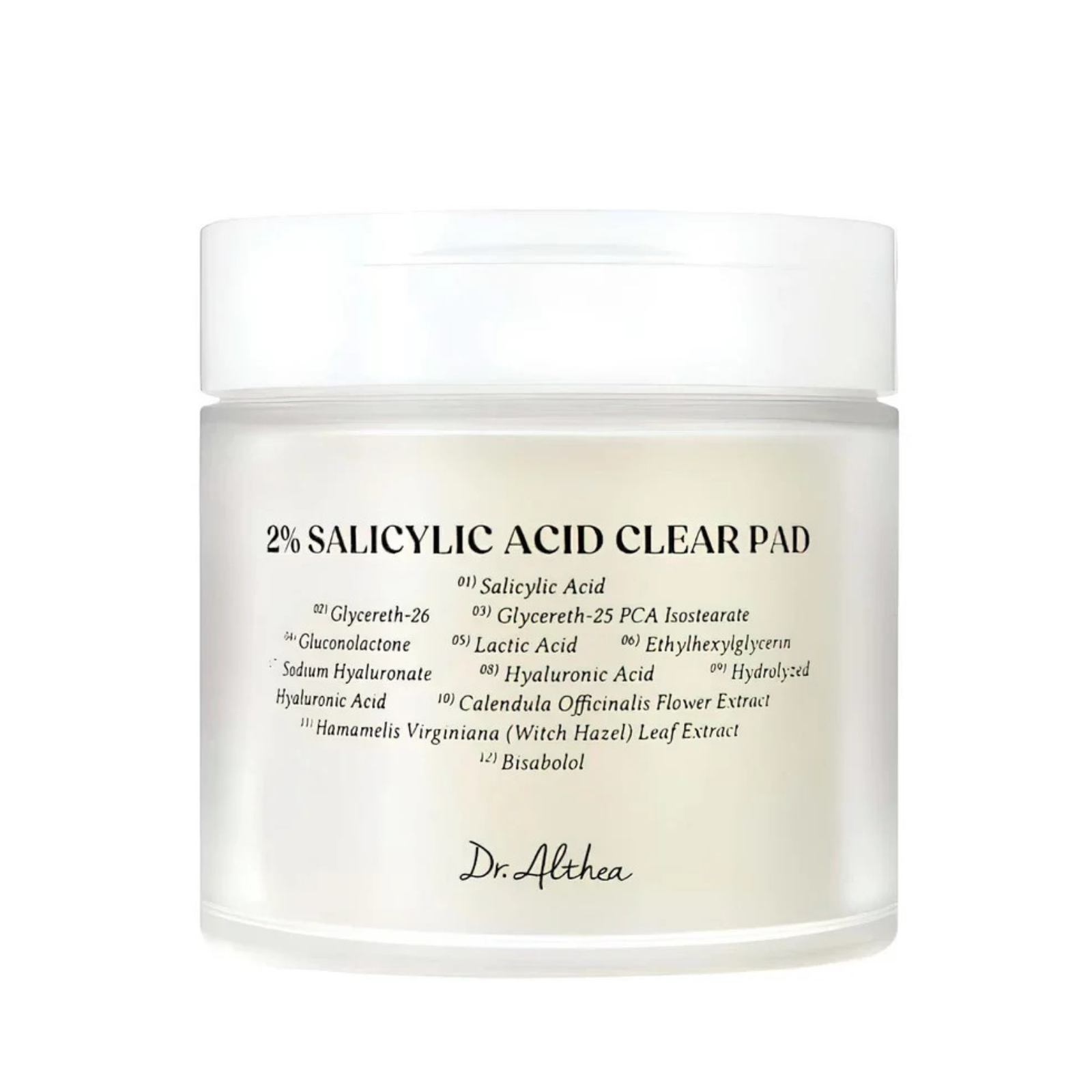 وسادات تقشير المسام بحمض الساليسيليك 2% من د. ألثيا – 65وسادة