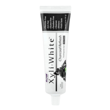 NOW Solutions XyliWhite Charcoal Refresh Toothpaste Gel, Mint Flavor – 181 g