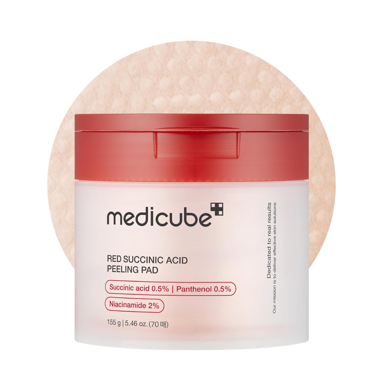 Medicube Red Succinic Acid Peeling Pads – 70 Pads