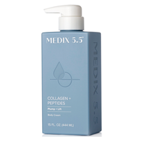 Medix 5.5 Body Cream with Collagen and Peptides for Firming and Plumping Skin – 444ml