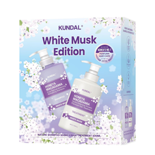 KUNDAL White Musk Shampoo & Conditioner Set – 2 pcs