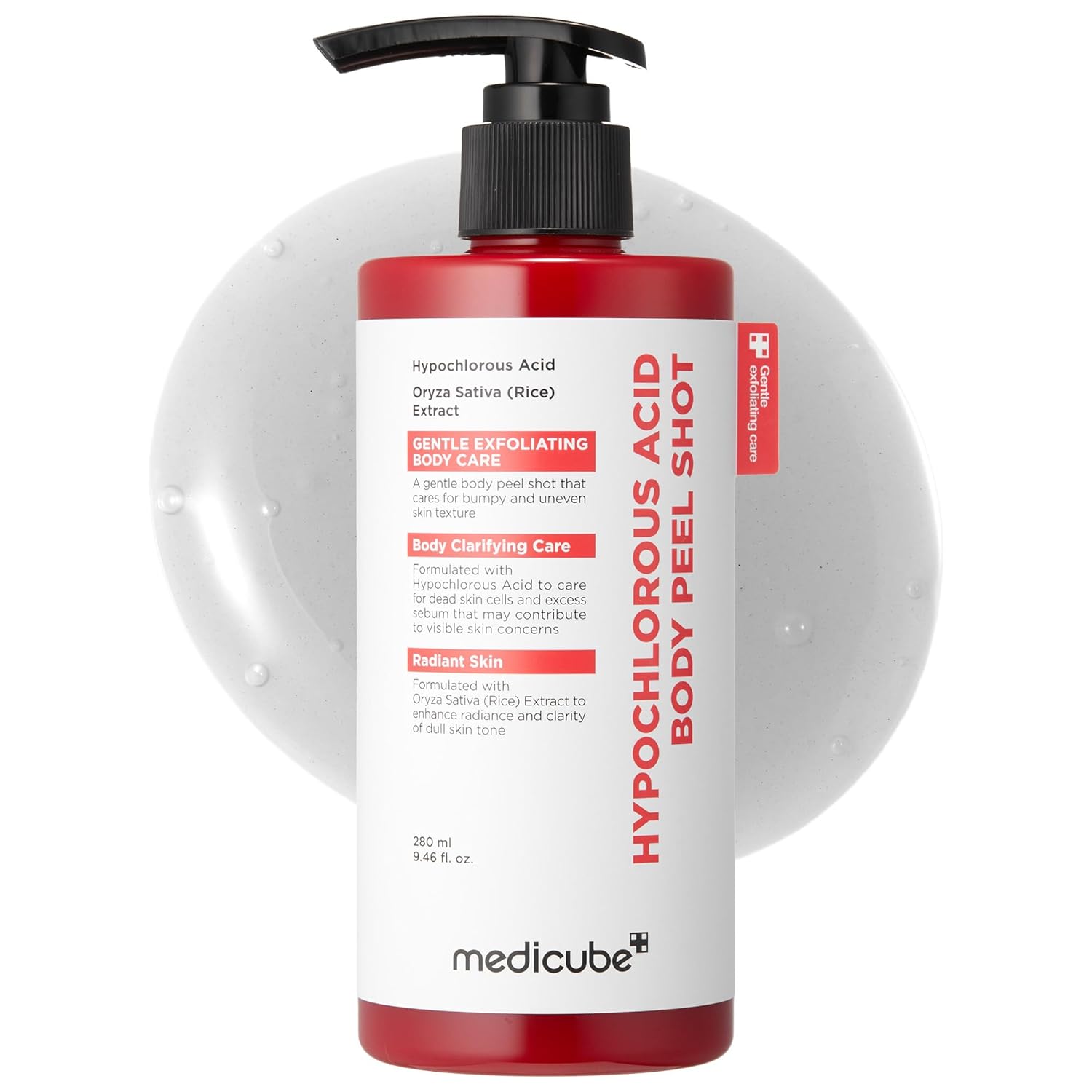 Medicop Hypochlorous Acid Body Scrub – 280ml