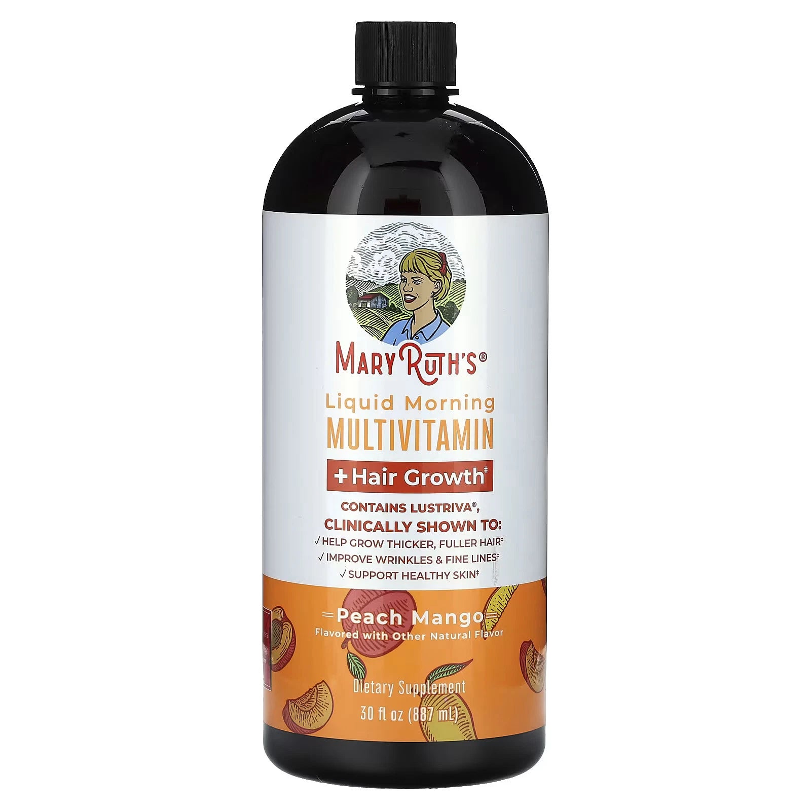 Mary Ruth's Peach &amp; Mango Multivitamin Supplement - 450ml