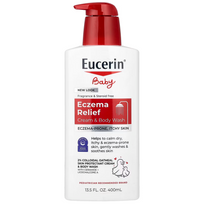 Eucerin Baby Eczema Relief Cream & Body Wash – 400ml