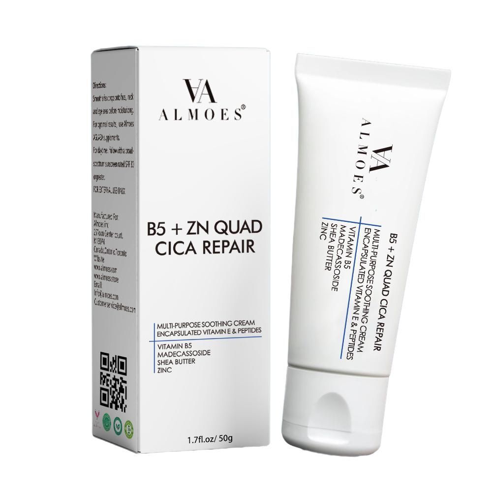 VA Almos B5 + Zinc Quad Cica Multi-Action Repairing &amp; Soothing Cream