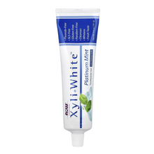 NOW Solutions XyliWhite Platinum Mint Toothpaste Gel with Baking Soda – 181 g