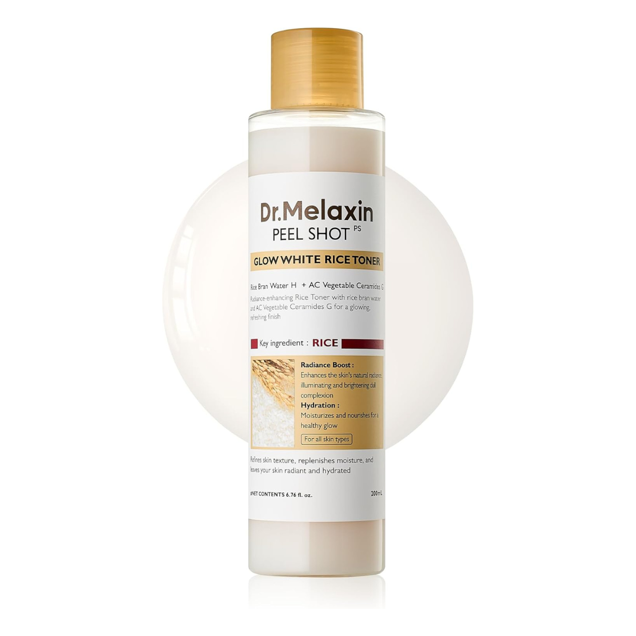 Dr. Melaxin White Rice Toner - 200ml
