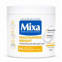 Mixa Niacinamide Bright Moisturising Anti-Dark Spot Cream – 400ml