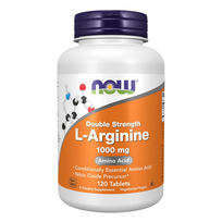 NOW Foods Double Strength L-Arginine 1000 mg - 120Tablets