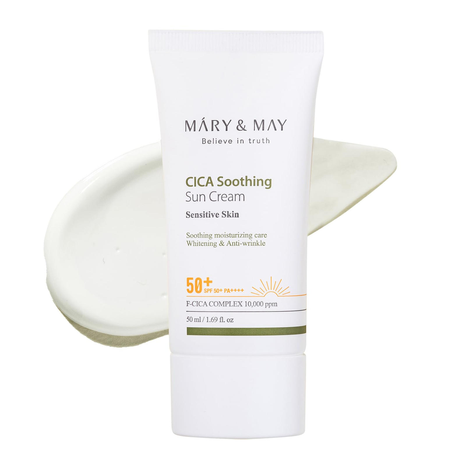 واقي شمس سيكا المهدئ بعامل حماية SPF50+ PA++++ من ماري آند ماي – 50مل